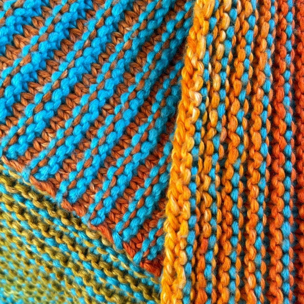 Luxury Stroller Baby Blanket HAND KNIT in Israeli Mako Cotton NEW & READY2GIFT - Picture 4 of 5